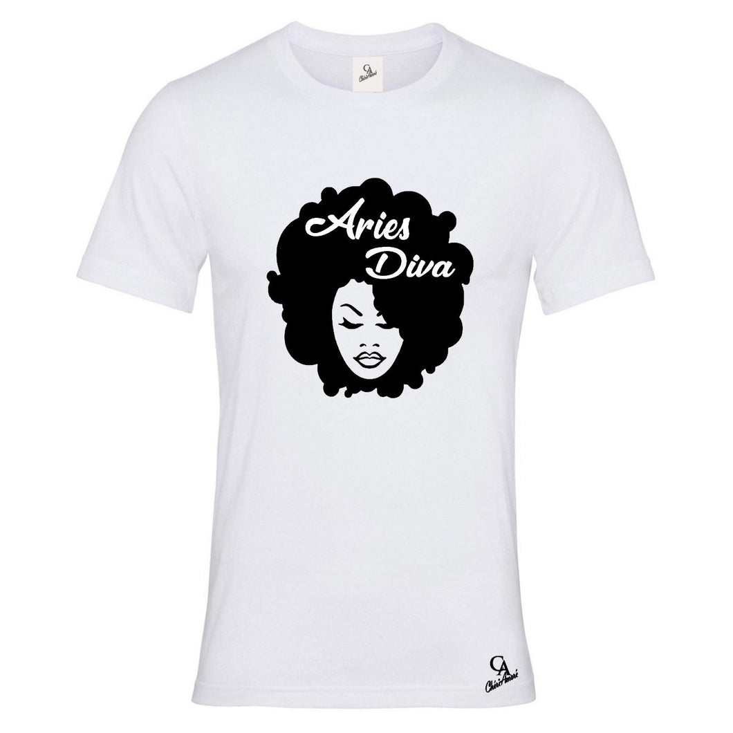 Zodiac Diva Women’s Personalised T-shirts - CheriAmore