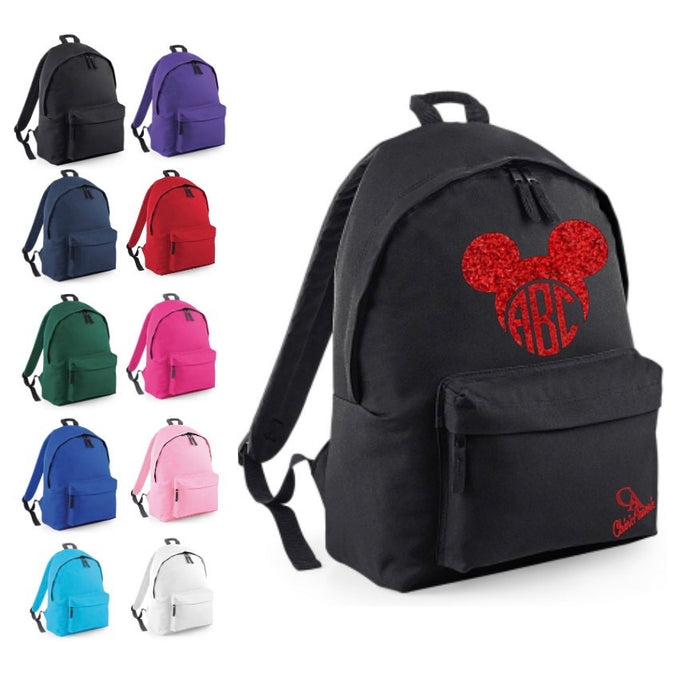Just Puffs! Monogrammed Backpack - CheriAmore