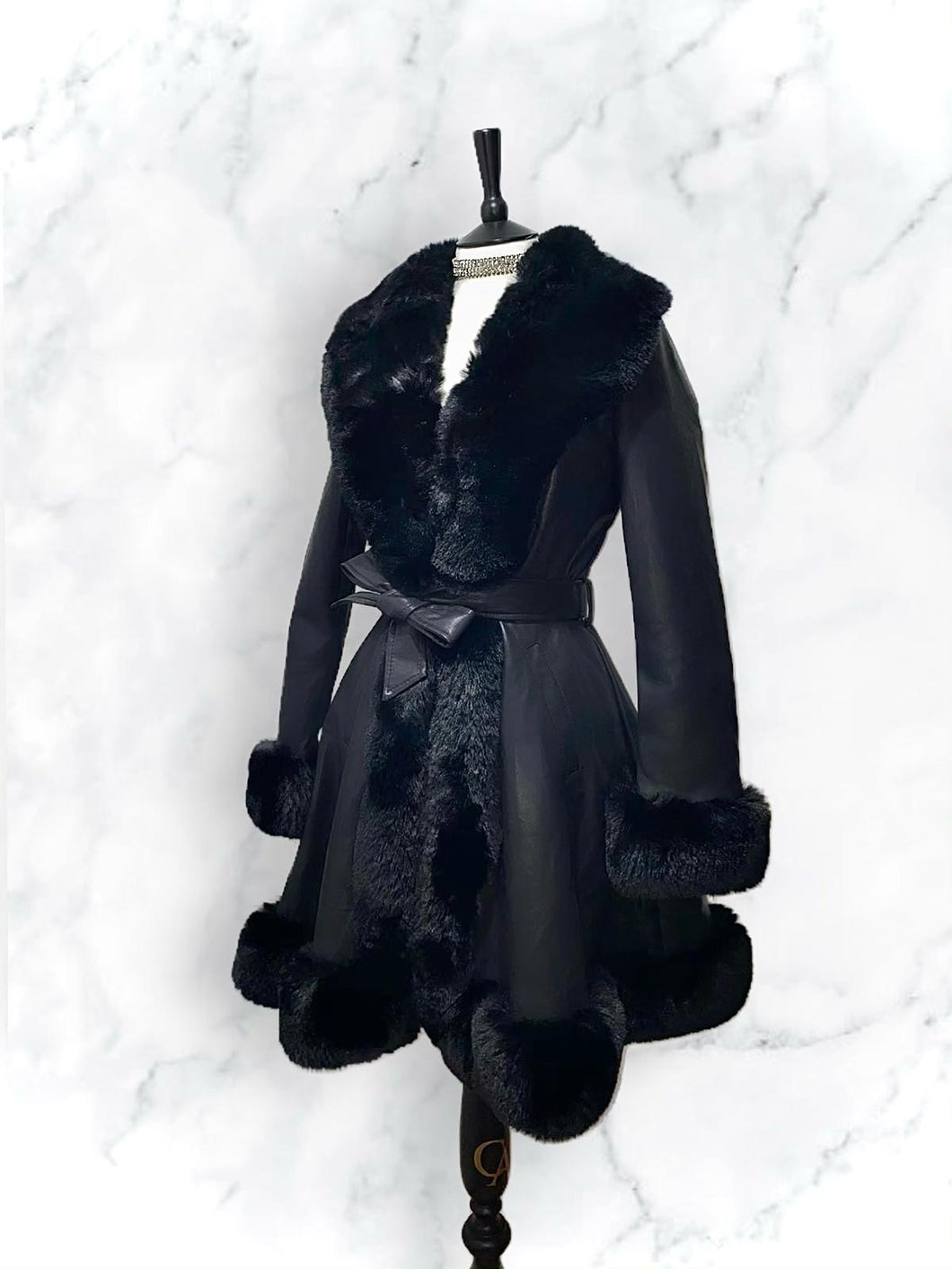 The Duchess Faux Fur Coat - CheriAmore