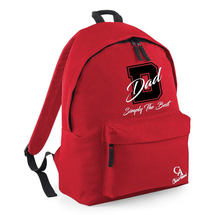 Varsity Love Collection Red Backpack - Dad Edition - CheriAmore