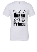 Load image into Gallery viewer, This Queen Loves Her Prince - Mum &amp; Son Mother&#39;s Day Matching T-shirt Set - CheriAmore
