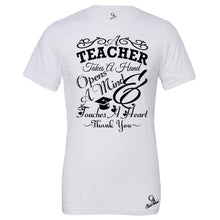 Load image into Gallery viewer, Teachers Appreciation White Unisex T-shirt Gift - CheriAmore
