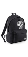 Load image into Gallery viewer, For Love or Money? Sugar Skull Backpack - CheriAmore
