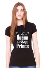 Load image into Gallery viewer, This Queen Loves Her Prince - Mum &amp; Son Mother&#39;s Day Matching T-shirt Set - CheriAmore
