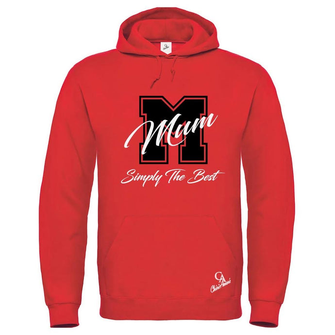 Varsity Love Collection Red Hoodie - Mum Edition - CheriAmore