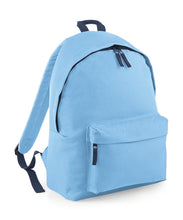 Load image into Gallery viewer, Puffs ‘n’ Bows Monogrammed Backpack - CheriAmore
