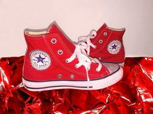 Load image into Gallery viewer, Red Converse All Star Hi - CheriAmore

